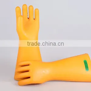 Class 3 Rubber Latex Electric Insulating Working Gloves thumbnail-4