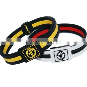 Wristband Silicone Bracelet thumbnail-1