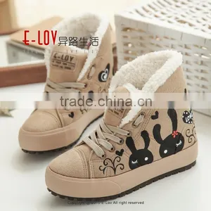 Hot Sales High Quality and Cheap Ladies Winter Shoes thumbnail-1
