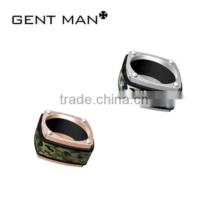2016 New Ring Design Fancy Camoflage Patternede New Model Wedding Ring thumbnail-3