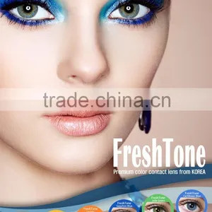 the Most Hot Selling Korean Brand 30 Colors Korea Cosmetic Freshtone Contact Lens thumbnail-4