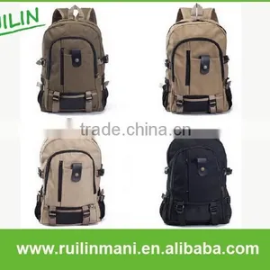 Canvas Fashion Backpack Bag thumbnail-1