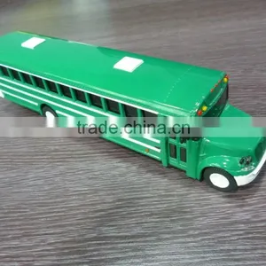 Customized Green School Bus Replica thumbnail-1