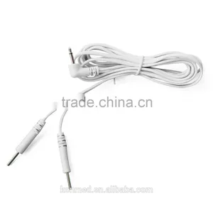 2 In1 Pin Electrode Unit Lead Wire Cable,DC2.5/3.5mm Available for TENS thumbnail-2