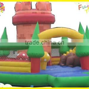 Hot Sale Cheap Popular Fantasy Castle Inflatable Bouncer House thumbnail-1