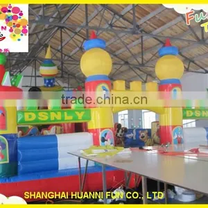 2015 New Design PVC Big Inflatable Bouncy Castle, Adult Bounce House for Sale thumbnail-5