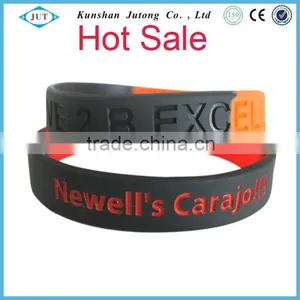 Hot Sell Silicone Bracelets Promotion Gifts Silicone Wristbands thumbnail-1
