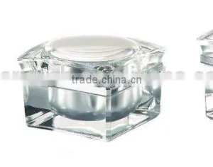 15g, 30g Empty Cosmetic Acrylic Cream Jar thumbnail-3