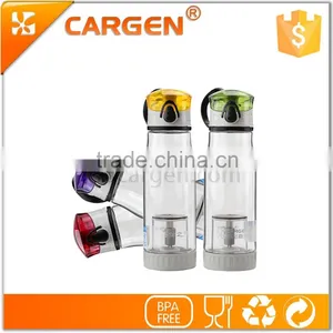OEM 500ml Portable Plastic Tea Filter Water Bottle thumbnail-1