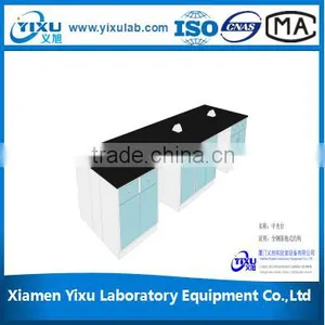 Laboratory Wood and Steel Bench thumbnail-1