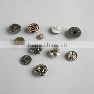 High Quality Fashion Zinc Alloy Jeans Metal Button thumbnail-2