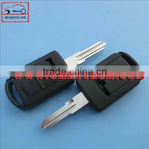 OkeyTech Opel 2 Buttons Remote Key Shell With Right Blade for Opel Remote Key Case for Opel Key Shell thumbnail-1