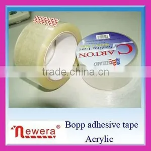 Hot Sale Individual Package 48mm Wide Clear Bopp Film Adhesive Gum Packing Tape thumbnail-6