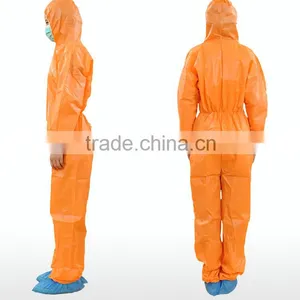 2015 Disposable Protective Suits Safety Coverall Workwear thumbnail-4