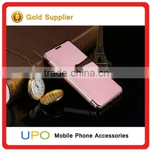 [UPO] Luxury Mirror Smart View Clear Flip Back Cover Case for Samsung Galaxy A5 2016 A510, A7 2016 A710 thumbnail-3