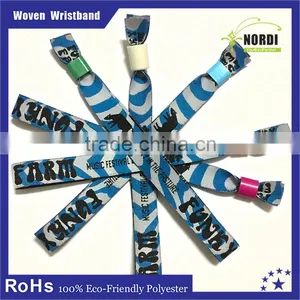 High Quality Customized 100% Polyester Wristband &rfid Wristband thumbnail-5