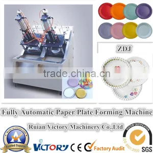 Disposable Paper Plate Forming Machine--Fully Automatic and High Quality thumbnail-1