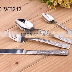 New Style Single Cheap Stainless Steel Cutlery Set thumbnail-2