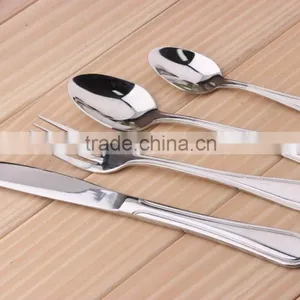 Stainless Steel Flatware Cutlery Set With Mirror Finish Including Fork Spoon Knife Tableware Dinner Set KX-S128 thumbnail-1