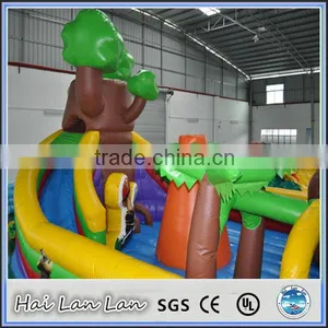 China Fun City Inflatable Children Playground Equipment thumbnail-1