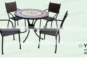 Outdoor Garden Metal Round Mosaic Furmiture thumbnail-1