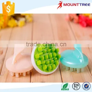 New Style Hot Selling Customized Soft Scalp Head Massage Cleaning Brush thumbnail-1