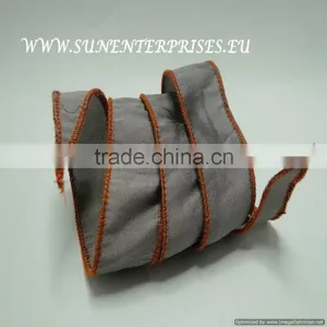Silk Chiffon Tapers - Color 55 Grey and Orange thumbnail-1