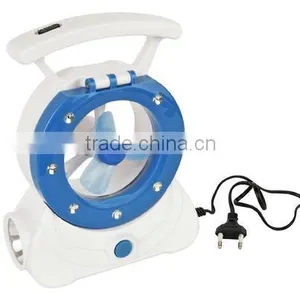 Recharging Two-purpose Multifunctional Emergency Table Fan thumbnail-4