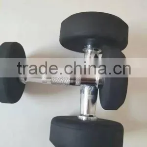 Crossfit Gym Basic Equipment Rubber Coated Dumbbell thumbnail-4