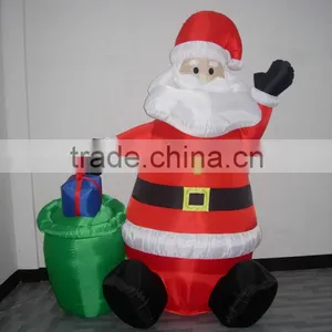 HOT Sale Inflatable Santa Decoration for Christmas thumbnail-1