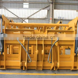 SDLG LG978 Wheel Loader Optional Equipment Big Quick-Change Log Grapple From OEM Factory thumbnail-3