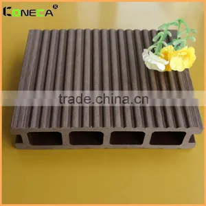 Durable WPC Material and Plastic Flooring Type Composite Decking thumbnail-5