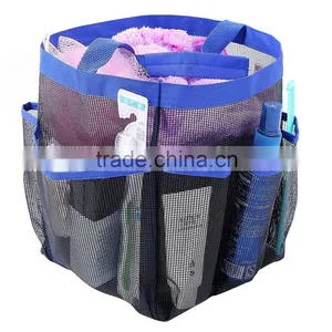 Waterproof & Quick Dry 8-pocket Mesh Shower Caddy thumbnail-1