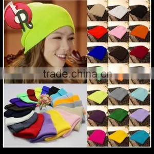 New Unisex Men/Women Oversize Beanie Hat Slouchy Ski Warm Winter Hat thumbnail-1