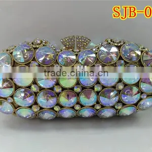 Hot Selling Crystal Handbag With Rhinestone in Excellent Appearance for Evening Party thumbnail-2