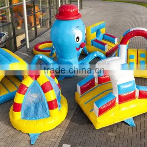 Inflatable Fun City for Kids Play thumbnail-1