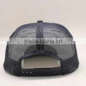High Quality Distressed Blank Flat Bill Trucker Cap For Sales Hat Trucker thumbnail-5