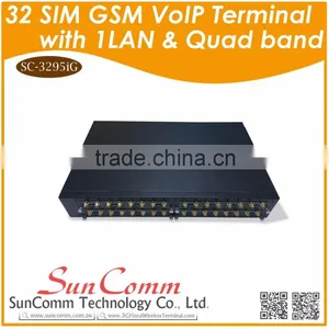 SC-3295iG SIP Connection Pin Code Modified GSM Quad Band VoIP Gateway thumbnail-2
