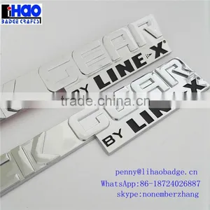 High Quality Chromed ABS Car Logo Emblem, Abs Car Sticker thumbnail-6