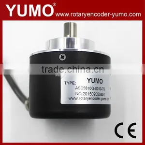 YUMO ASC5810 10mm Shaft 10bit Absolute Rotary Encoder thumbnail-2