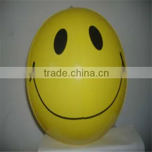14"smile Face Beach Ball Beach Toys thumbnail-1