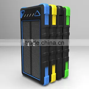 Hot Waterproof 8000mah Portable Solar Power Charger for Samsung Mobile Phone thumbnail-6