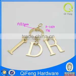 Q-3319 Custom Metal Tag Shineing Gold Color thumbnail-5