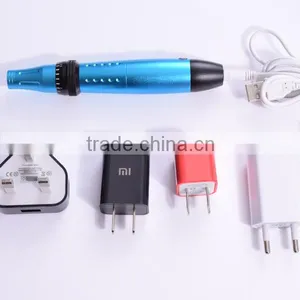 2016 Professional Auto Vibration Electric Skin Rejuventation Derma Pen With Needle Cartridges thumbnail-3