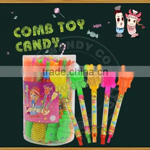 New Comb Animal Shape Candy Toys in PVC Jar thumbnail-1