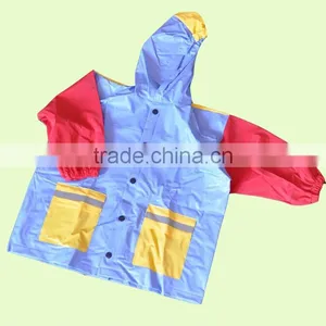 KID'S ASSORTED COLOR PVC RAIN JACKET thumbnail-1