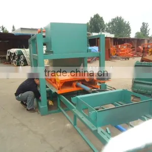 Shengya QT4-20 Full Automatically Baking-free Concrete Block/paver Making Machines China Product thumbnail-2