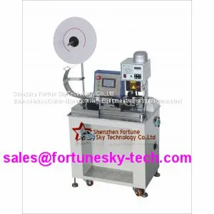 Semi-Automatic Flat Ribbon Cable Terminal Crimping Machine thumbnail-1