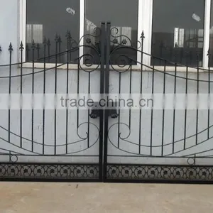 Heavy Duty Powder Coated Iron Tree Driveway Gate thumbnail-6