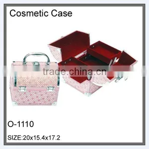 3pcs Sets Yellow Transparent Acylic Cosmetic Case thumbnail-4